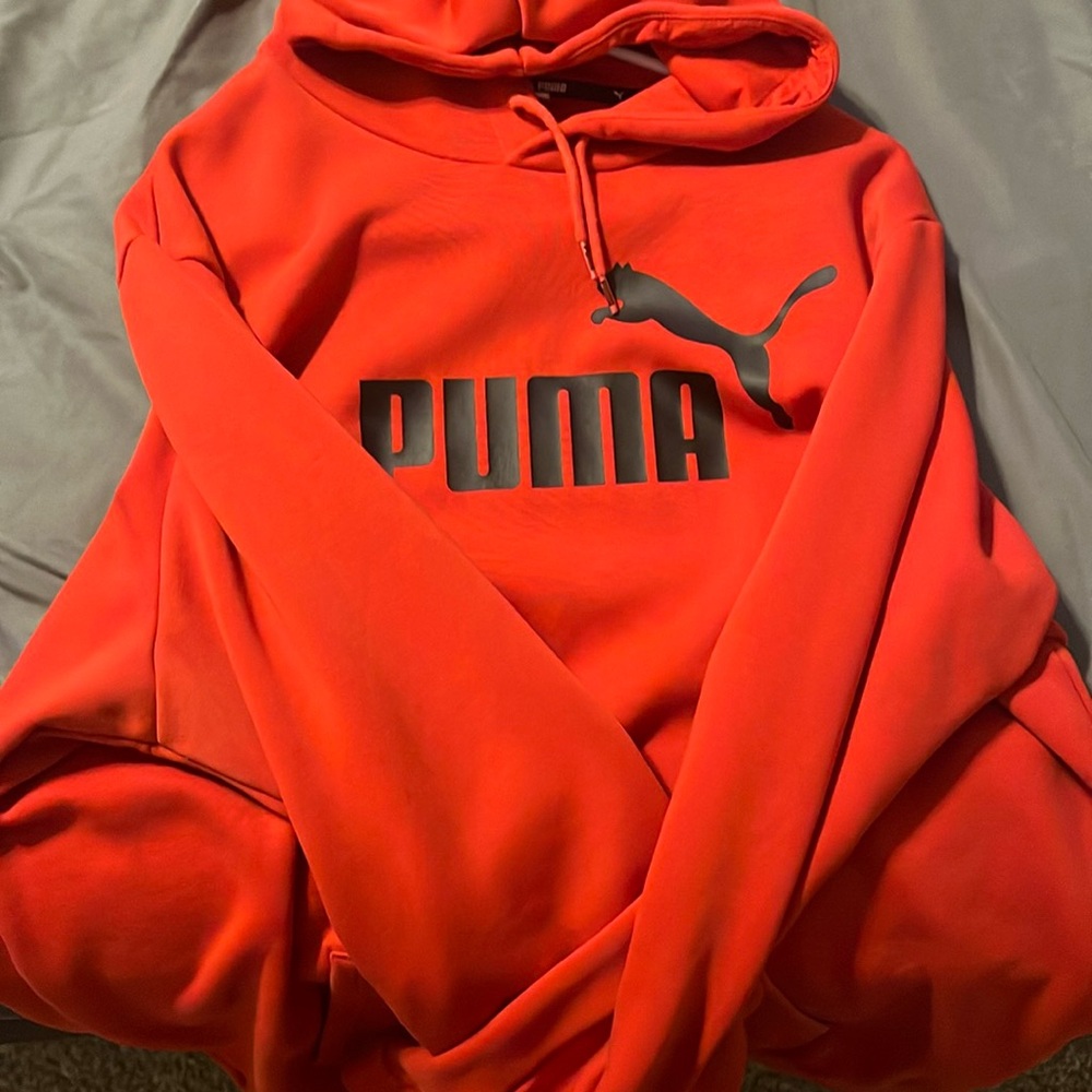 Puma red sweatshirt